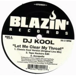 DJ Kool - Let Me Clear My Throat / I Got Dat Feelin', 12"