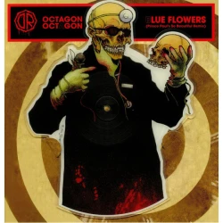 Dr. Octagon - Octagon Octagon / Blue Flowers, 12", Shape