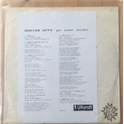 Doktor Uffe - Går Under Jorden, LP, Single Sided