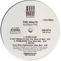The Goats - Rumblefish, 12", Promo