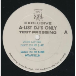 Queen Latifah - Dance For Me, 12", Test Pressing