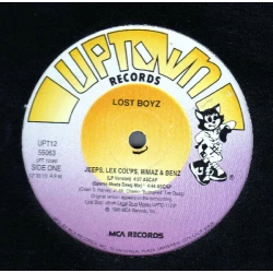 Lost Boyz - Jeeps, Lex Coups, Bimaz & Benz (Remix), 12", Reissue
