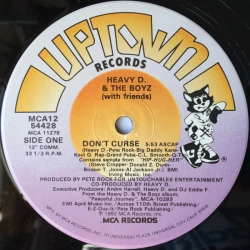 Heavy D. & The Boyz - Don't Curse / You Can't See What I Can See, 12"