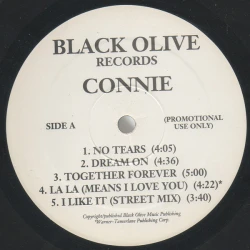 Connie - No Tears, LP, Promo