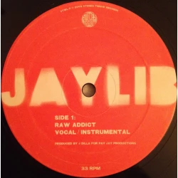 Jaylib - Raw Addict / Ice, 12", Promo