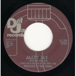 Jazzy Jay - Def Jam / Cold Chillin' In The Spot, 7"