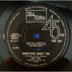Four Tops - Something About You, 7"