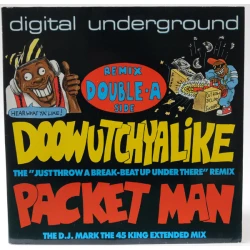 Digital Underground - Doowutchyalike (Remix) / Packet Man, 12", Promo