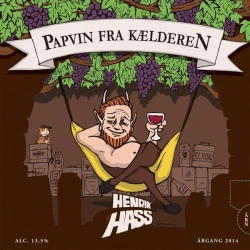 Henrik Hass - Papvin Fra Kælderen, LP