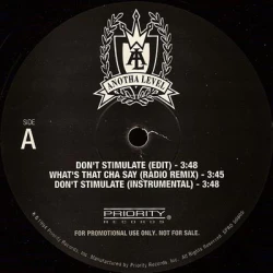 Anotha Level - Don't Stimulate / What's That Cha Say / Fo Sho Shot / Doubt We Ever Quit, 12", Promo
