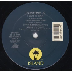 Positive K - I Got A Man / Night Shift, 12"