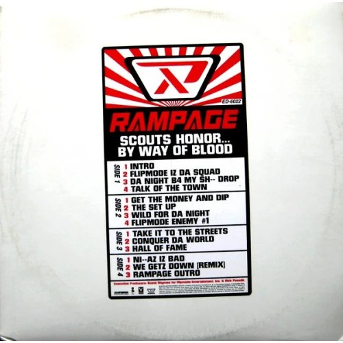 Rampage - Scouts Honor By Way Of Blood, 2xLP, Promo