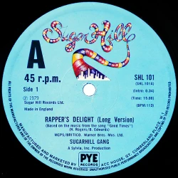Sugarhill Gang - Rapper's Delight, 12"