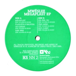 Mwëslee - Megaplast EP, 12", EP