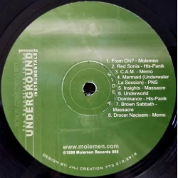 Molemen - The Soundtrack To The Underground Instrumentals, LP