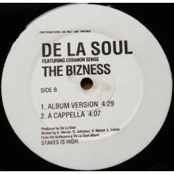 De La Soul Featuring Common Sense - The Bizness, 12", Promo