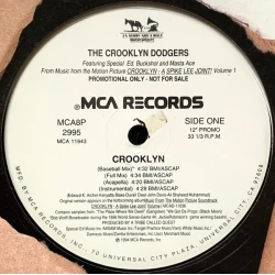 The Crooklyn Dodgers Featuring Special Ed . Buckshot And Masta Ace - Crooklyn, 12", Promo