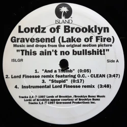 Lordz Of Brooklyn - Gravesend (Lake Of Fire), 12"