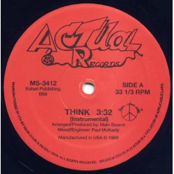 Main Source - Think / Atom, 12", Reissue