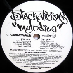 Blackalicious - Melodica, 12", Promo, EP