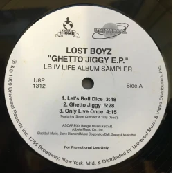 Lost Boyz - Ghetto Jiggy E.P  (LB IV Life Album Sampler), 12", EP, Promo, Sampler