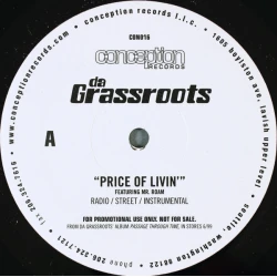 Da Grassroots - Price Of Livin' / Last Days, 12", Promo
