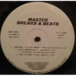Various - Master Breaks & Beats, 12"