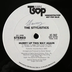The Stylistics - Hurry Up This Way Again, 12", Promo