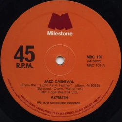 Azymuth - Jazz Carnival c/w Fly Over The Horizon, 12"