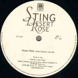 Sting - Desert Rose (Victor Calderone Mixes), 12"