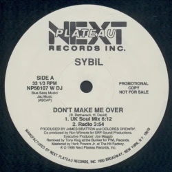 Sybil - Don't Make Me Over, 12", Promo