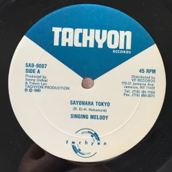 Singing Melody / Nahki , Tony & Chris - Sayonara Tokyo / Night In Tokyo, 12"